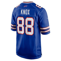 Dawson Knox Buffalo Bills Game Player Jersey - Royal sale