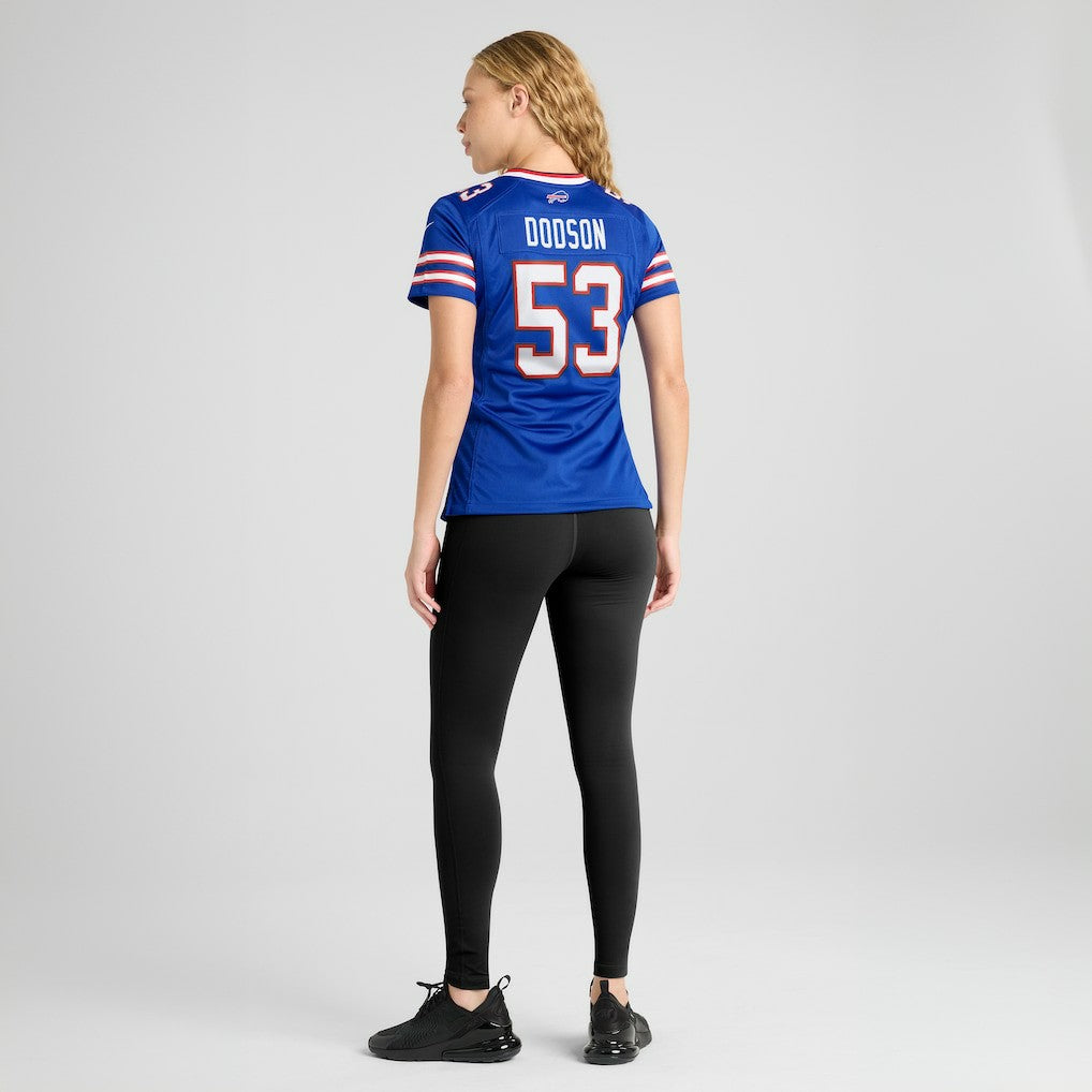 Tyrel Dodson Buffalo Bills Women's Game Jersey - Royal sale