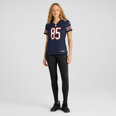 Cole Kmet Chicago Bears Women's Game Jersey - Navy on sale