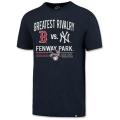 Boston Red Sox vs. New York Yankees Rivalry Scrum T-Shirt Navy