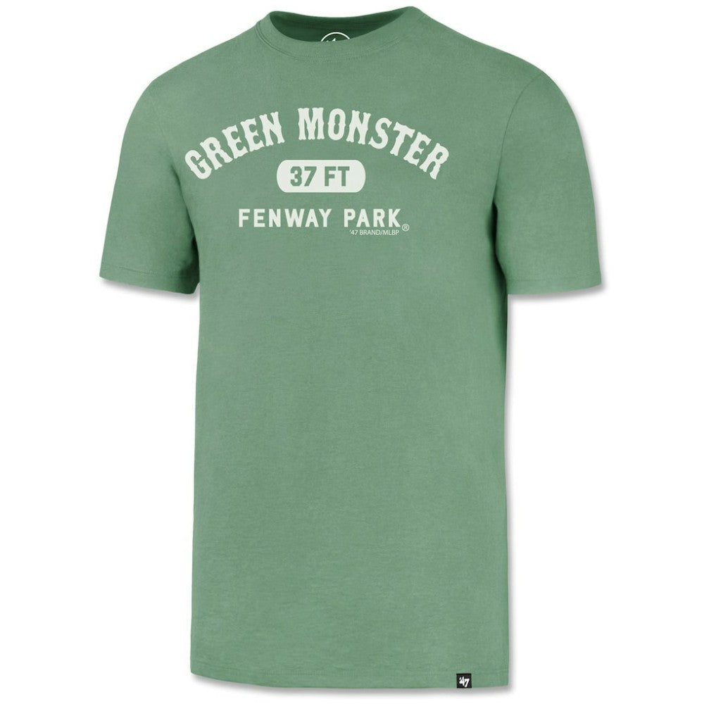 Boston Red Sox Fenway Park Green Monster 37 Feet T-Shirt Green
