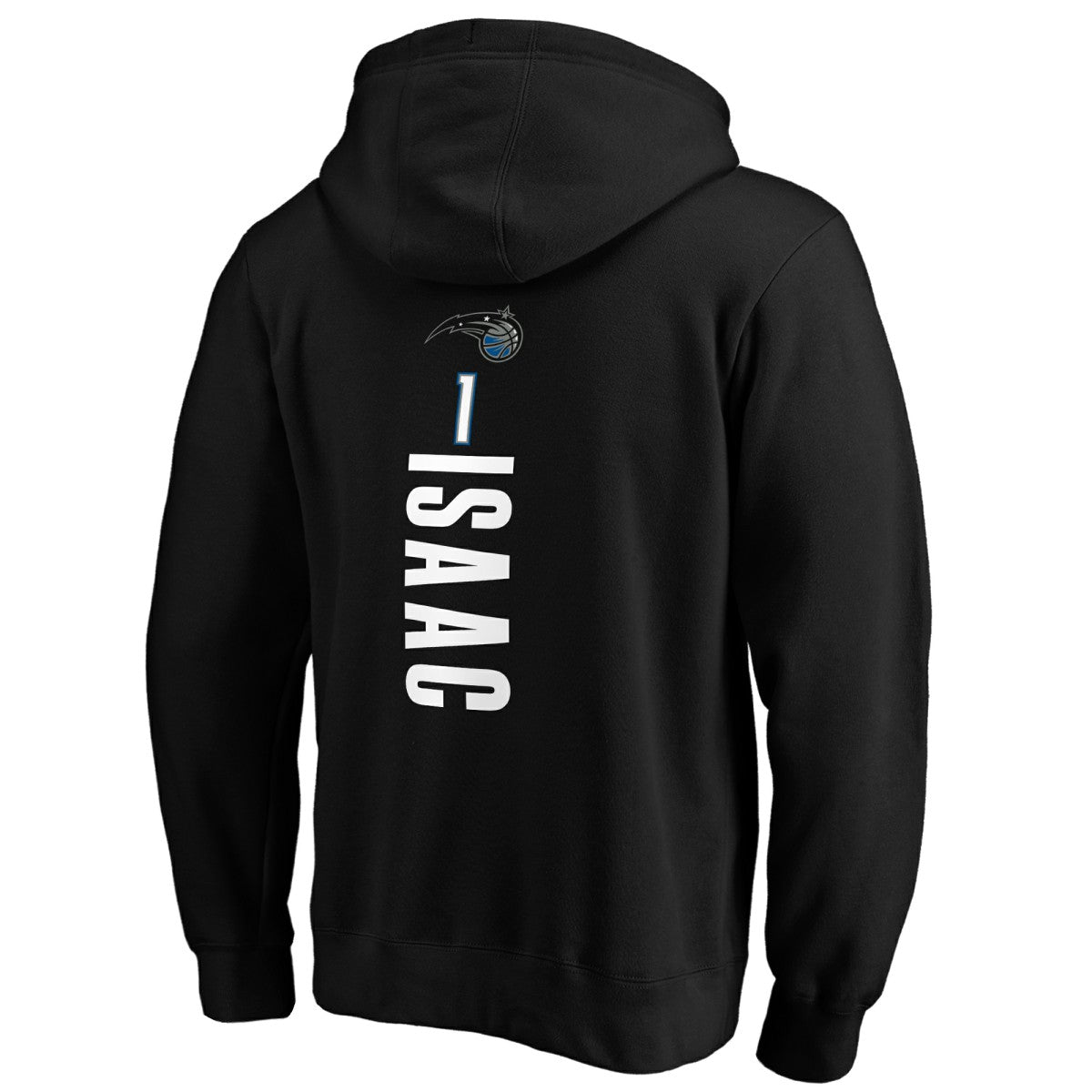 Jonathan Isaac Orlando Magic Playmaker Name & Number Pullover Hoodie - Black outlet