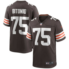 Joel Bitonio Cleveland Browns Game Jersey - Brown online