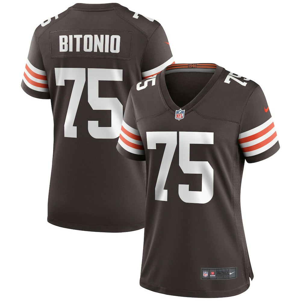 Joel Bitonio Cleveland Browns Women's Game Jersey - Brown online
