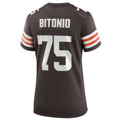 Joel Bitonio Cleveland Browns Women's Game Jersey - Brown online