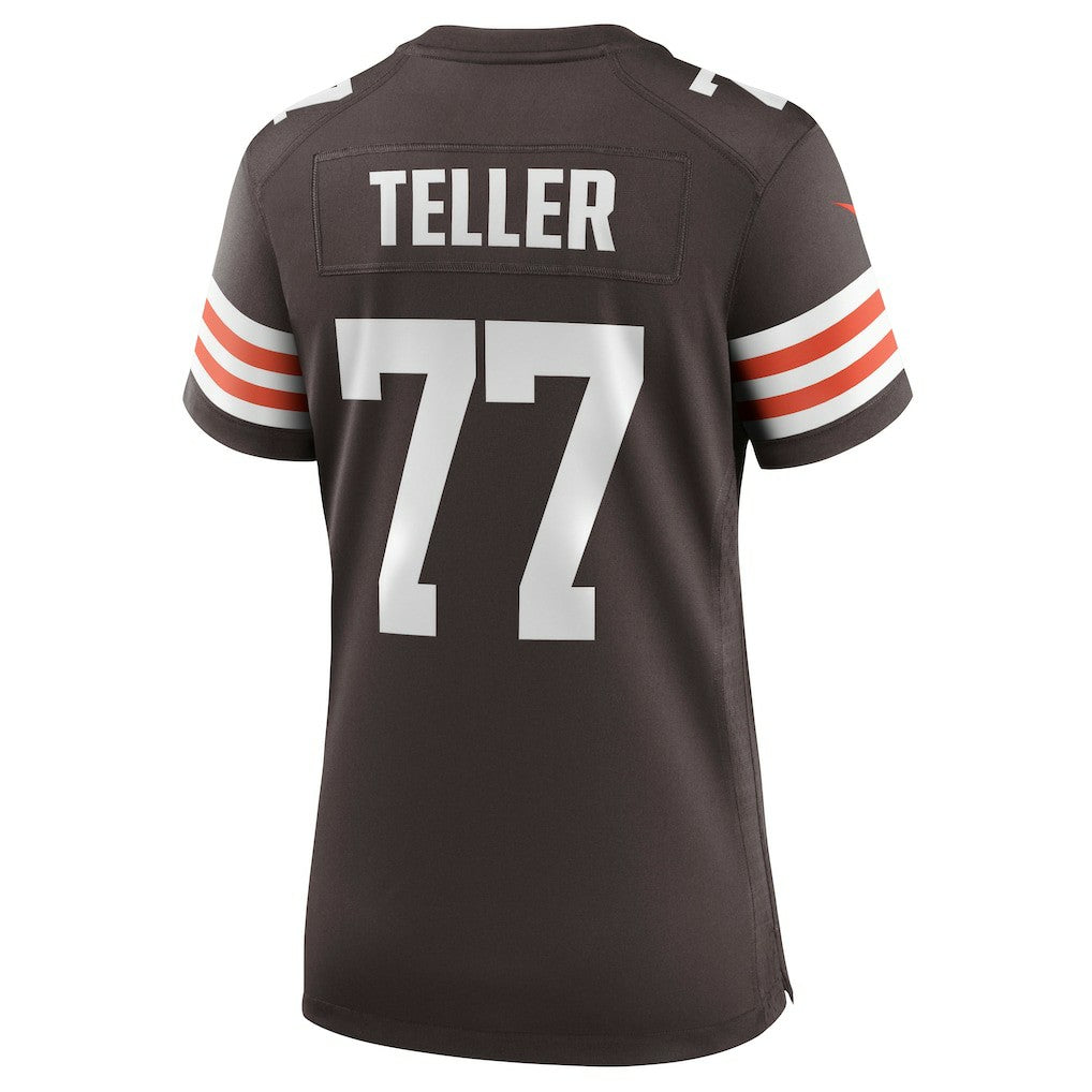 Wyatt Teller Cleveland Browns Women's Game Jersey - Brown for sale