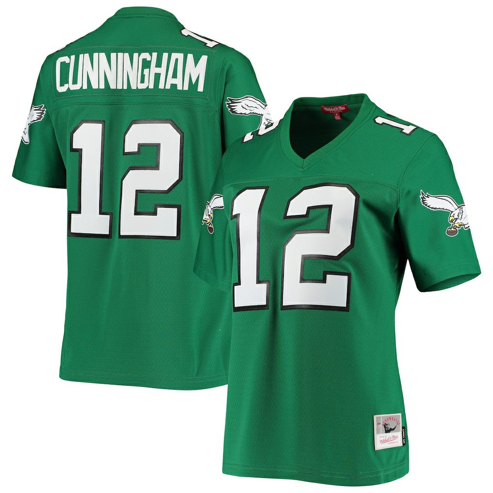Randall Cunningham Philadelphia Eagles Women's 1990 Legacy Replica Jersey - Kelly Green outlet
