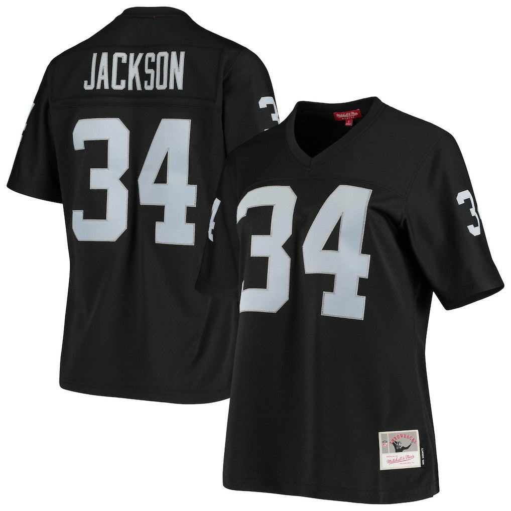 Bo Jackson Las Vegas Raiders Women's 1988 Legacy Replica Jersey - Black on sale