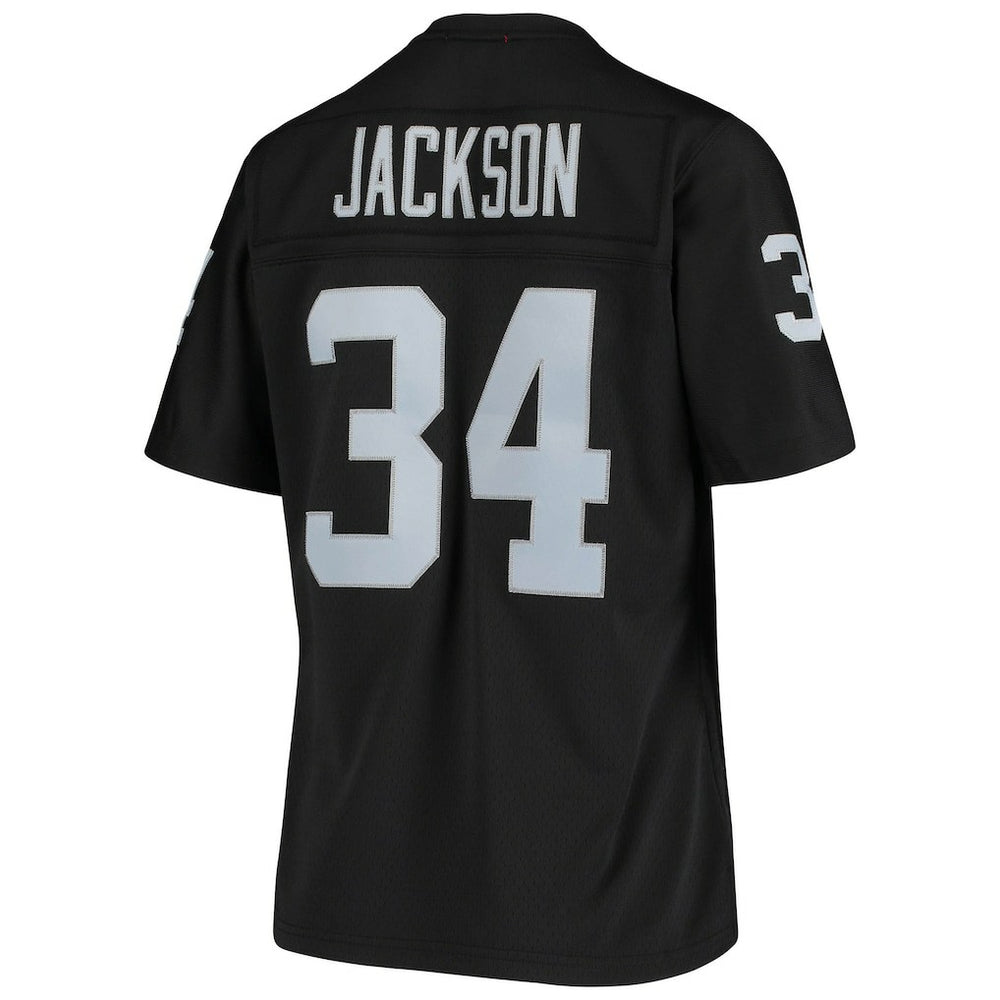 Bo Jackson Las Vegas Raiders Women's 1988 Legacy Replica Jersey - Black on sale