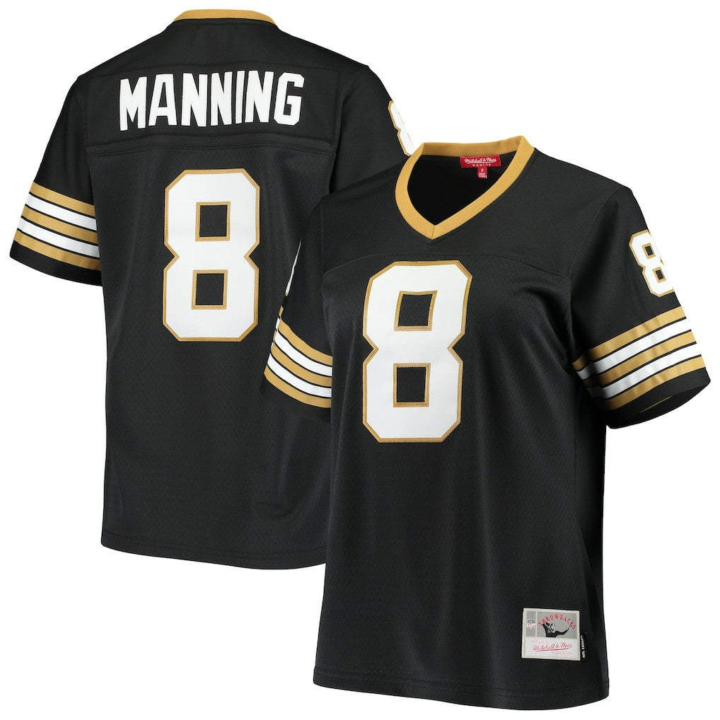 Archie Manning New Orleans Saints Women's 1979 Legacy Replica Jersey - Black for sale