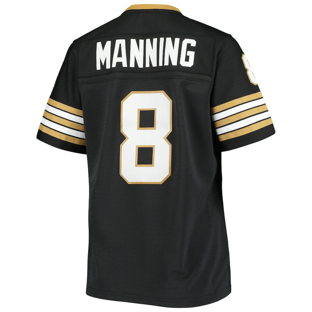 Archie Manning New Orleans Saints Women's 1979 Legacy Replica Jersey - Black for sale