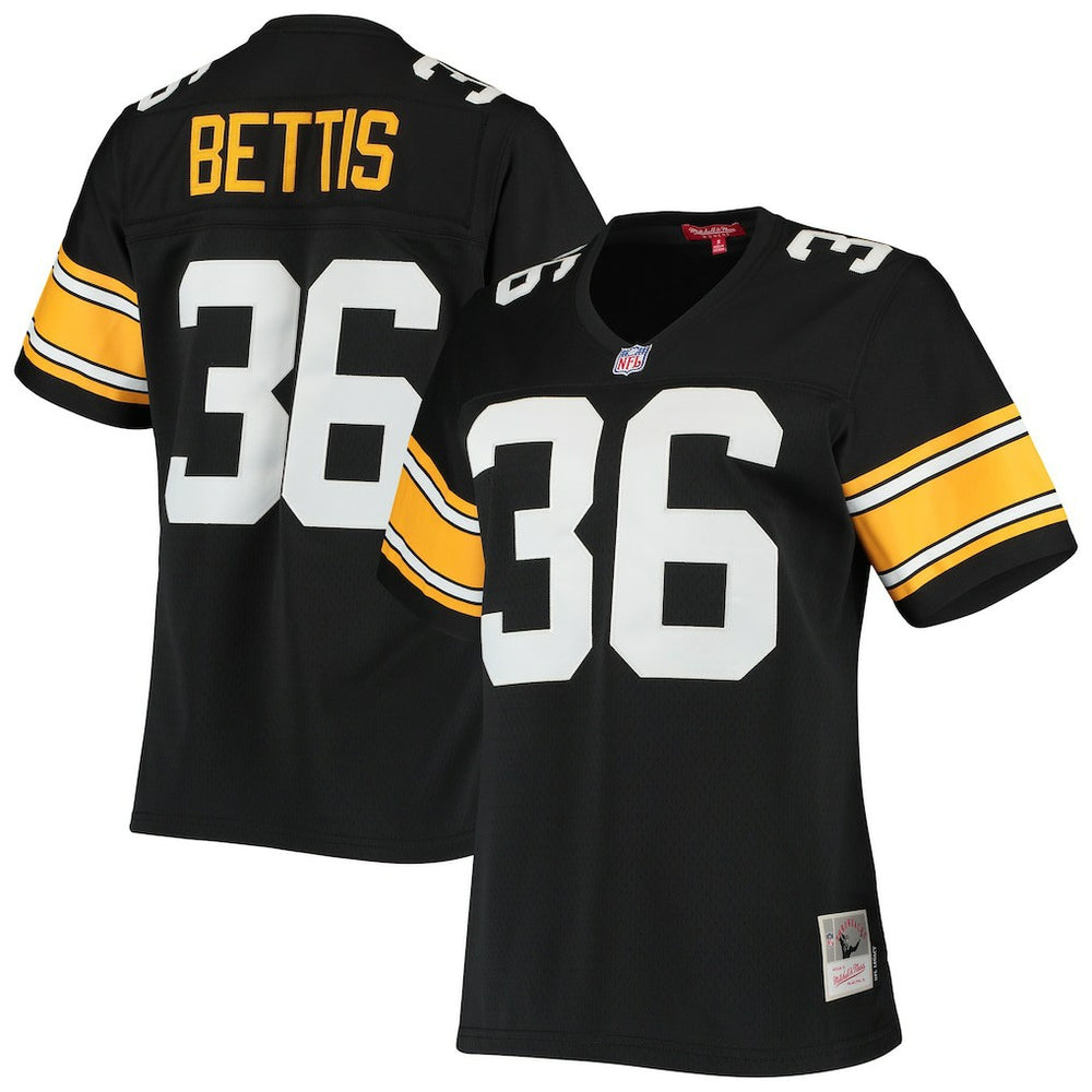 Jerome Bettis Pittsburgh Steelers Women's 1996 Legacy Replica Jersey - Black cheap