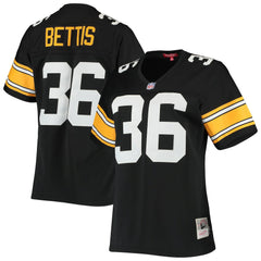 Jerome Bettis Pittsburgh Steelers Women's 1996 Legacy Replica Jersey - Black cheap