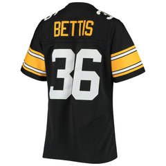 Jerome Bettis Pittsburgh Steelers Women's 1996 Legacy Replica Jersey - Black cheap