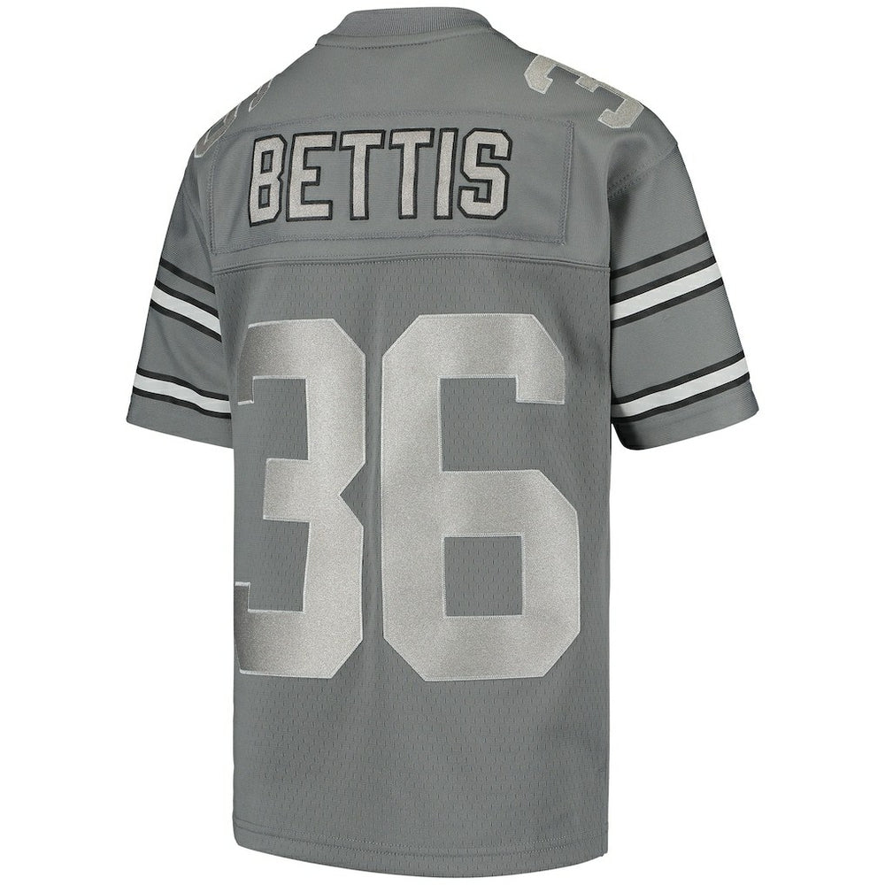 Jerome Bettis Pittsburgh Steelers Youth 1996 Retired Player Metal Replica Jersey - Charcoal outlet