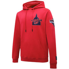 Washington Nationals Pro Standard Logo Pullover Hoodie Red