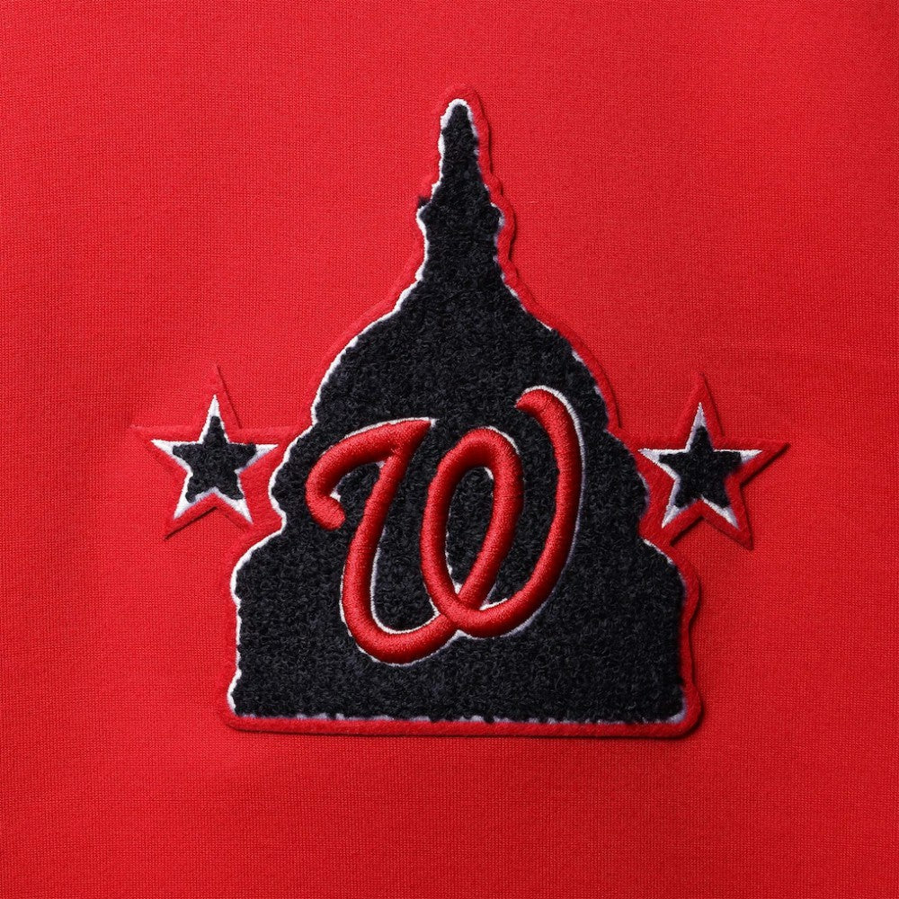 Washington Nationals Pro Standard Logo Pullover Hoodie Red