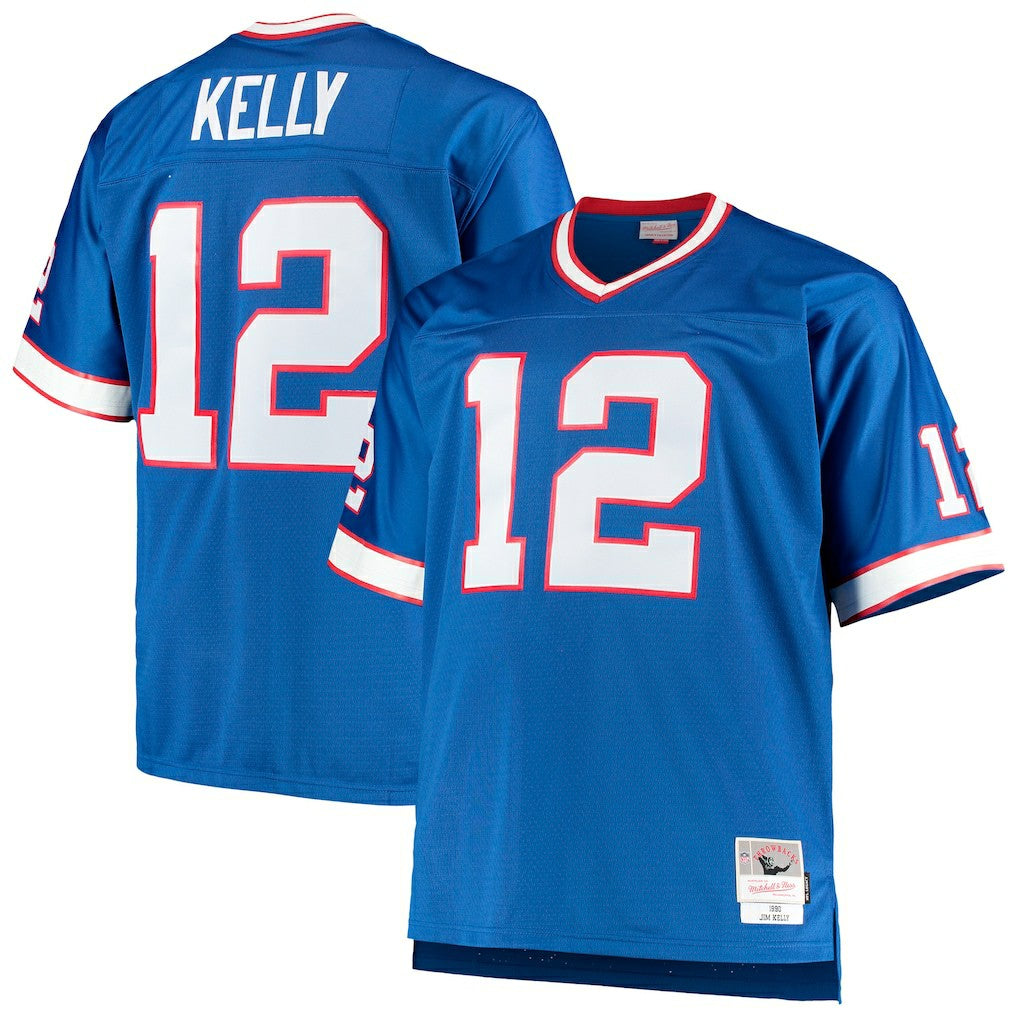 Jim Kelly Buffalo Bills Big & Tall 1990 Retired Player Replica Jersey - Royal online