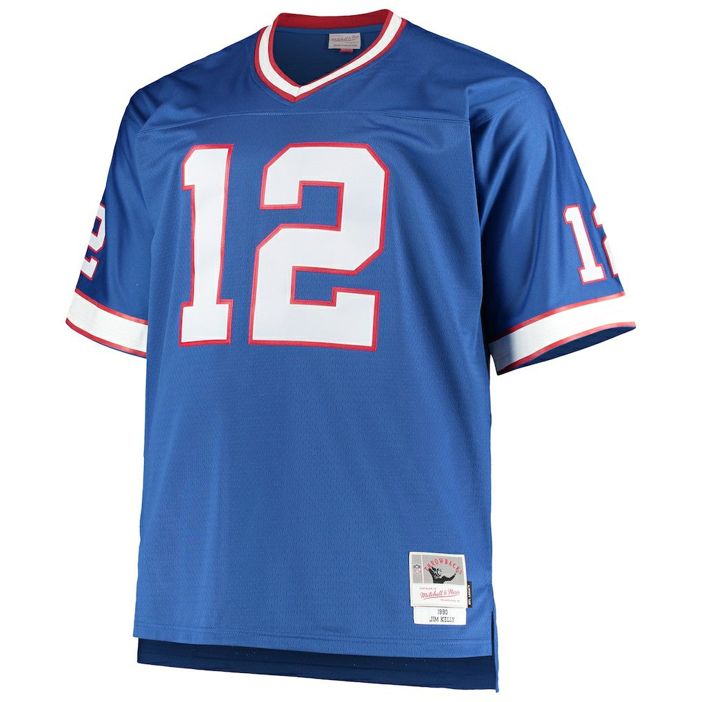 Jim Kelly Buffalo Bills Big & Tall 1990 Retired Player Replica Jersey - Royal online