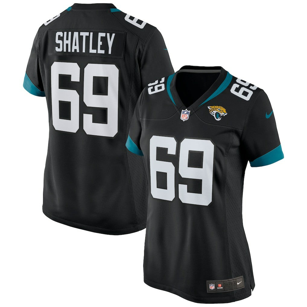 Tyler Shatley Jacksonville Jaguars Women's Game Jersey - Black on sale