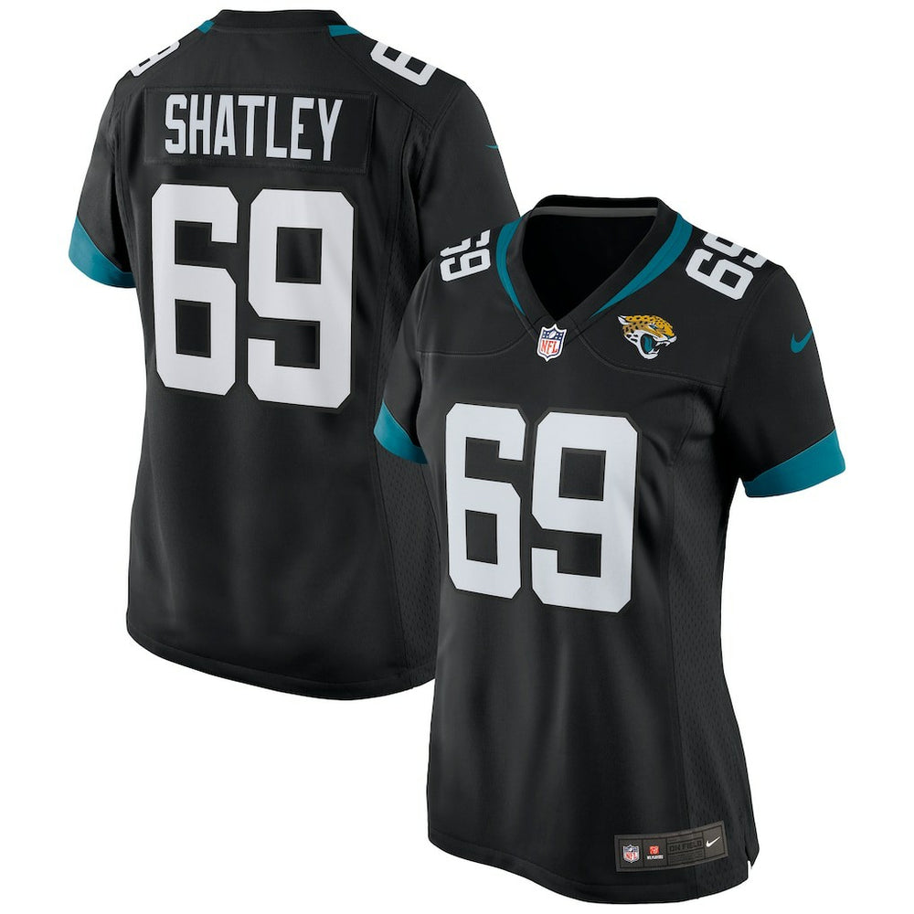Tyler Shatley Jacksonville Jaguars Women's Game Jersey - Black on sale