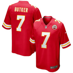 Harrison Butker Kansas City Chiefs Game Jersey - Red sale