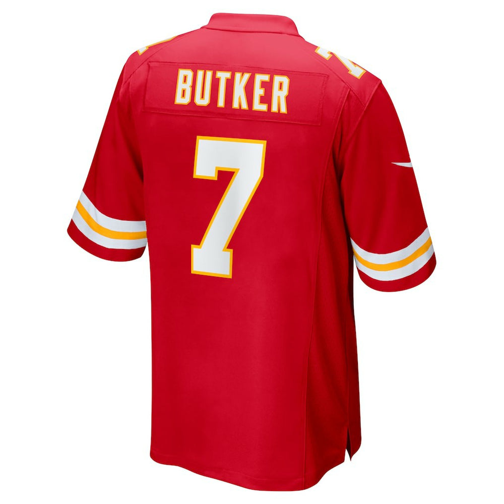 Harrison Butker Kansas City Chiefs Game Jersey - Red sale