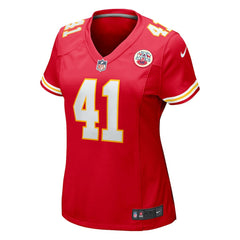 James Winchester Kansas City Chiefs Women's Game Jersey - Red online