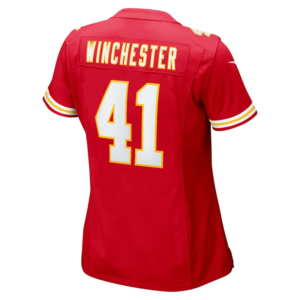 James Winchester Kansas City Chiefs Women's Game Jersey - Red online