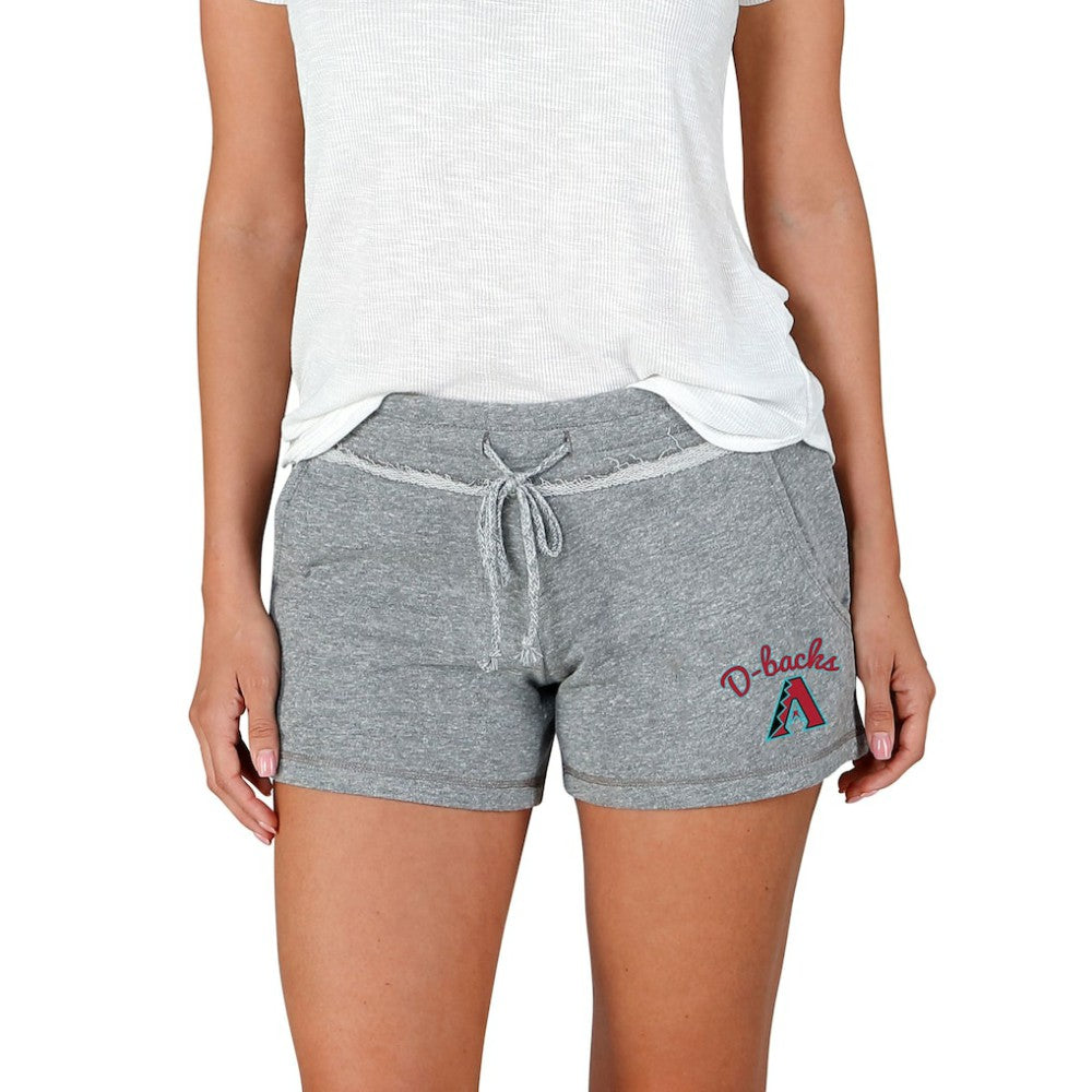Arizona Diamondbacks Concepts Sport Women's Mainstream Terry Shorts Gray