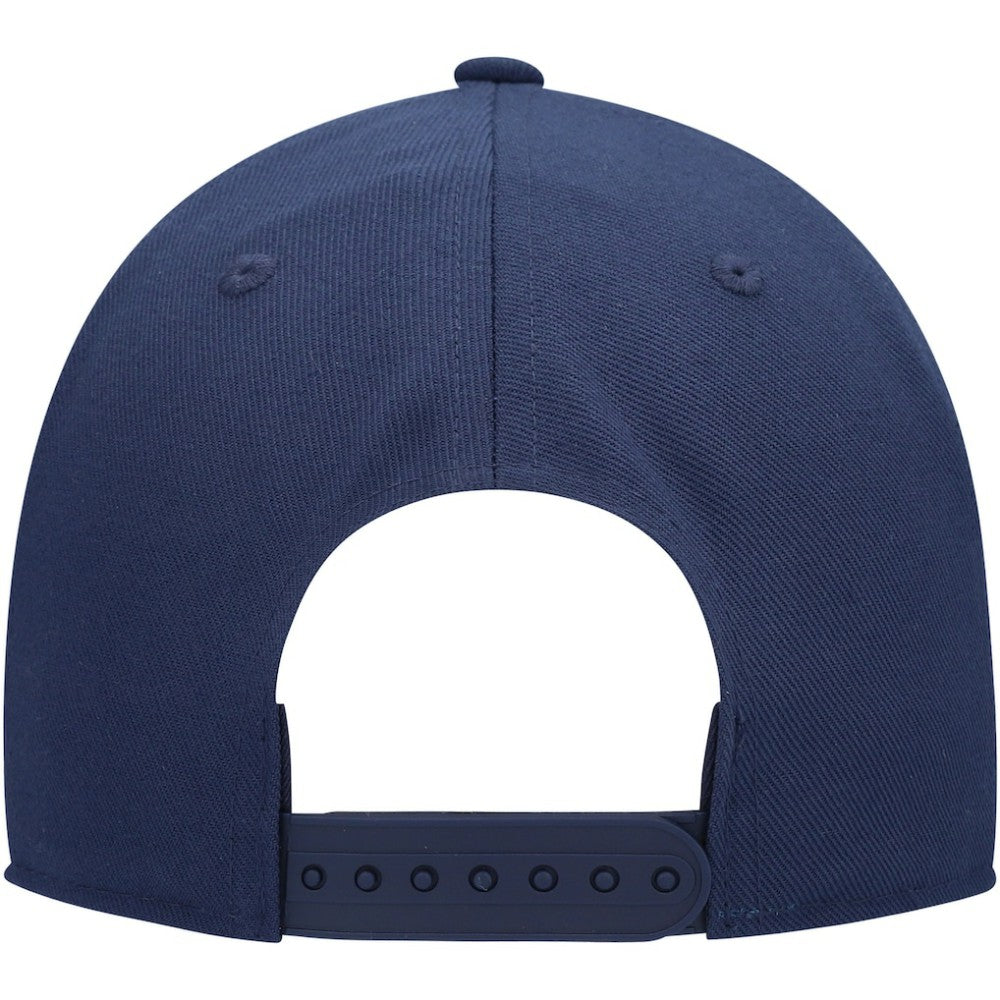 Seattle Kraken Fanatics Primary Logo Snapback Hat - Deep Sea Blue Hats