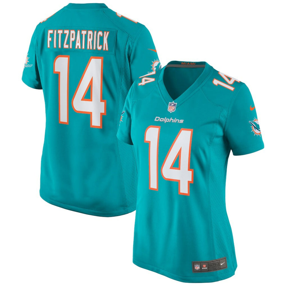 Ryan Fitzpatrick Miami Dolphins Women's Game Jersey - Aqua online