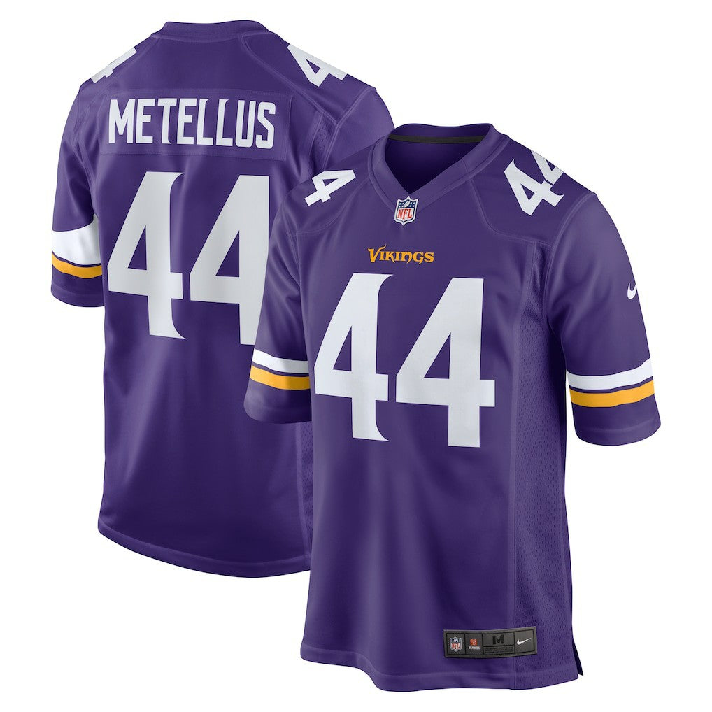 Josh Metellus Minnesota Vikings Game Jersey - Purple outlet