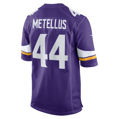 Josh Metellus Minnesota Vikings Game Jersey - Purple outlet
