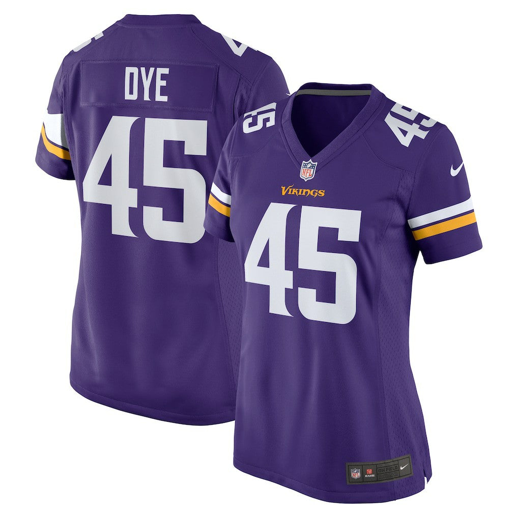 Troy Dye Minnesota Vikings Women's Game Jersey - Purple cheap