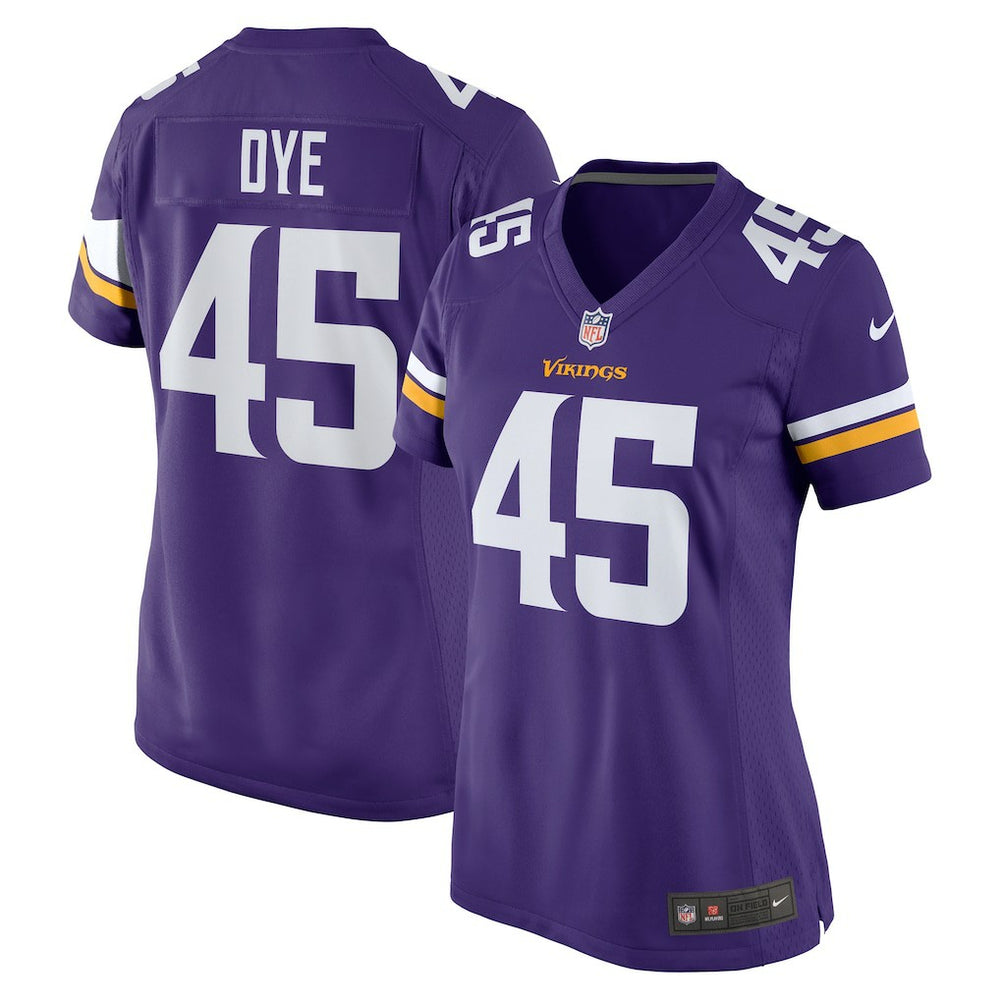Troy Dye Minnesota Vikings Women's Game Jersey - Purple cheap