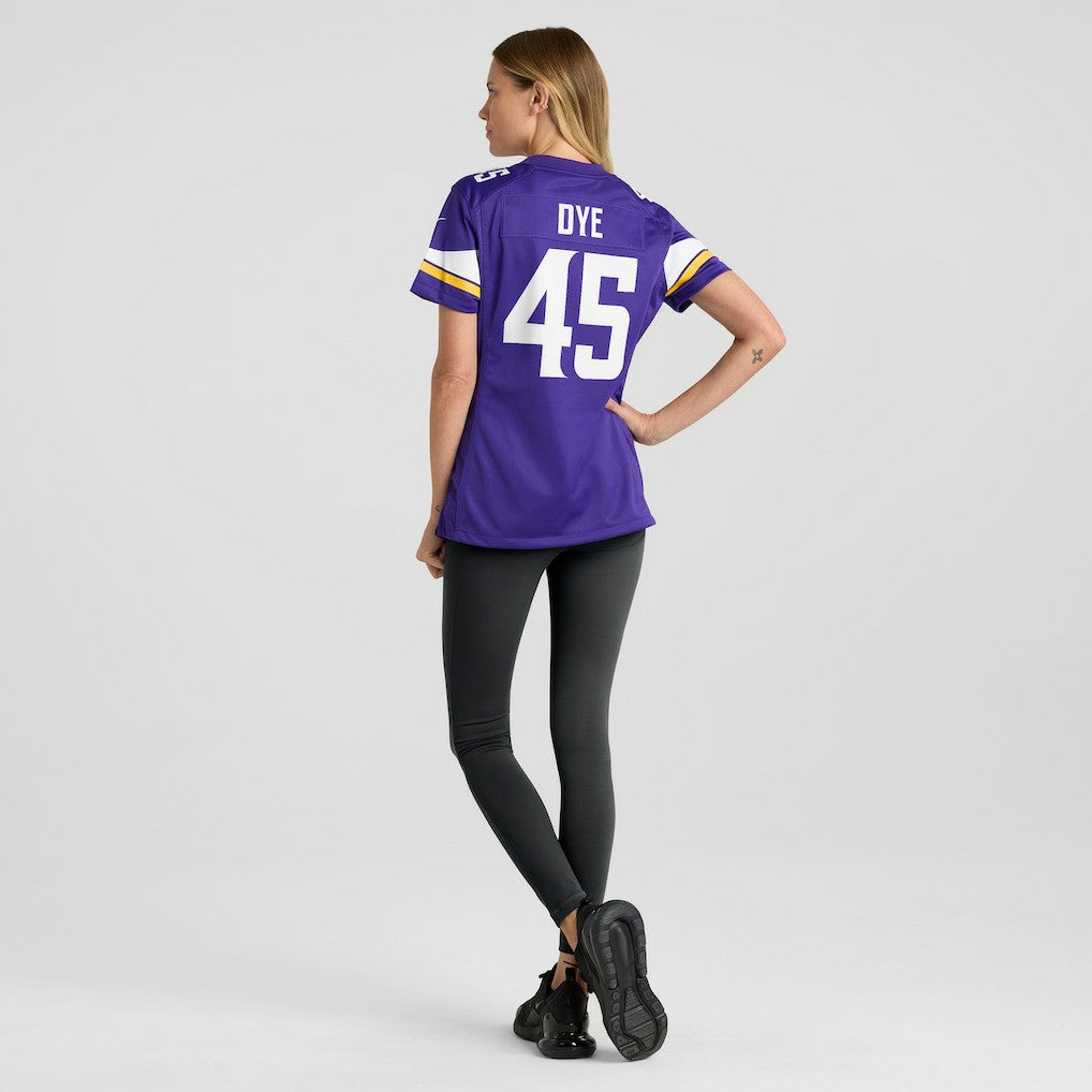 Troy Dye Minnesota Vikings Women's Game Jersey - Purple cheap
