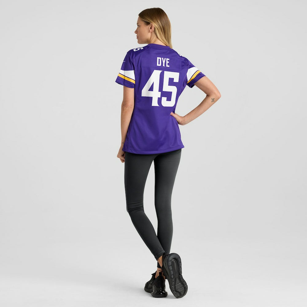 Troy Dye Minnesota Vikings Women's Game Jersey - Purple cheap