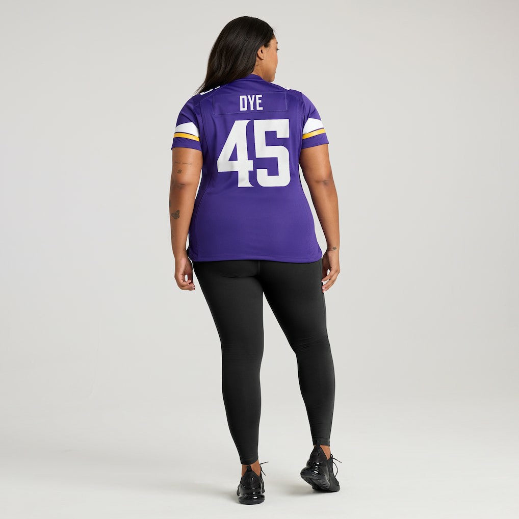 Troy Dye Minnesota Vikings Women's Game Jersey - Purple cheap