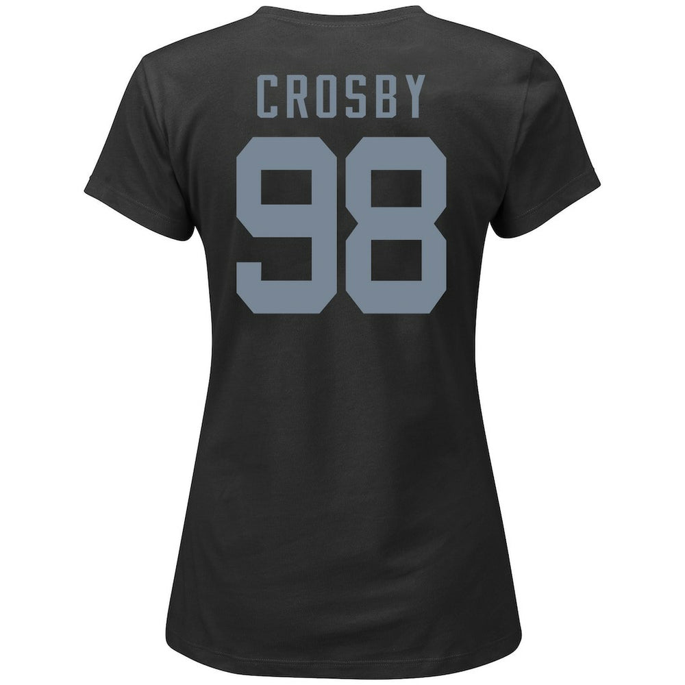 Maxx Crosby Las Vegas Raiders Women's Plus Size Name & Number V-Neck T-Shirt - Black cheap