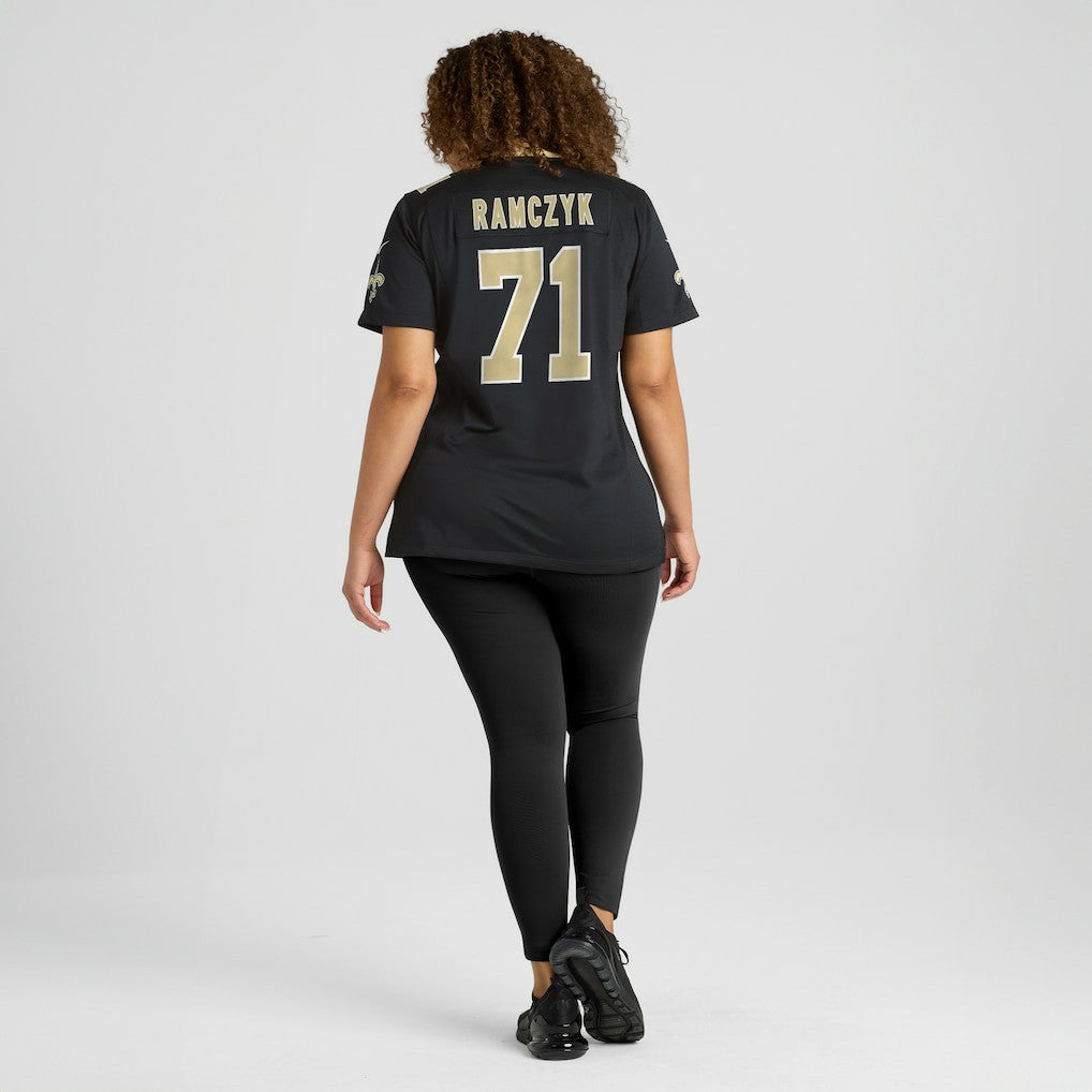 Ryan Ramczyk New Orleans Saints Women's Game Jersey - Black on sale
