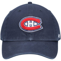 Montreal Canadiens '47 Team Clean Up Adjustable Hat - Navy Hats