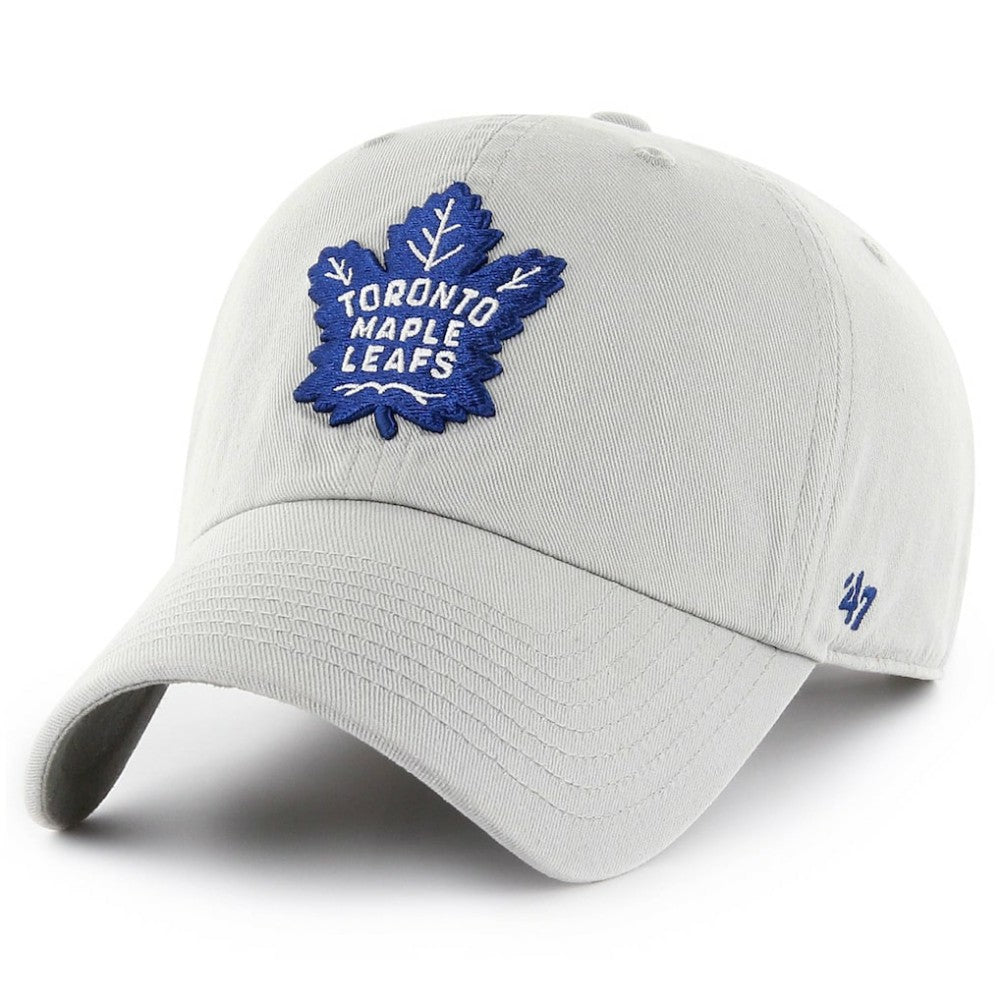 Toronto Maple Leafs '47 Team Clean Up Adjustable Hat - Gray Hats