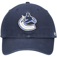 Vancouver Canucks '47 Team Clean Up Adjustable Hat - Navy Hats