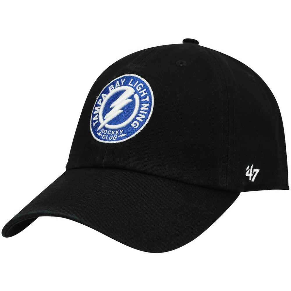 Tampa Bay Lightning '47 Team Clean Up Adjustable Hat - Black Hats