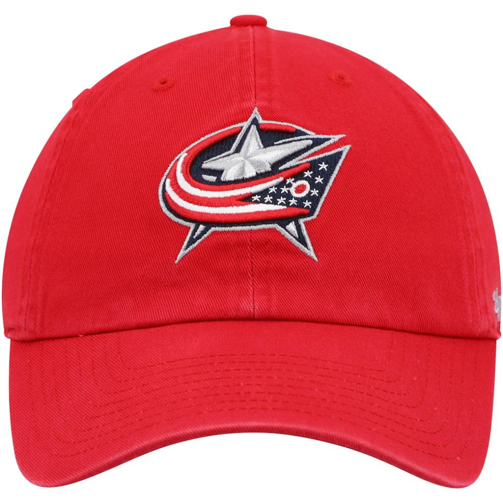 Columbus Blue Jackets '47 Team Clean Up Adjustable Hat - Red Hats