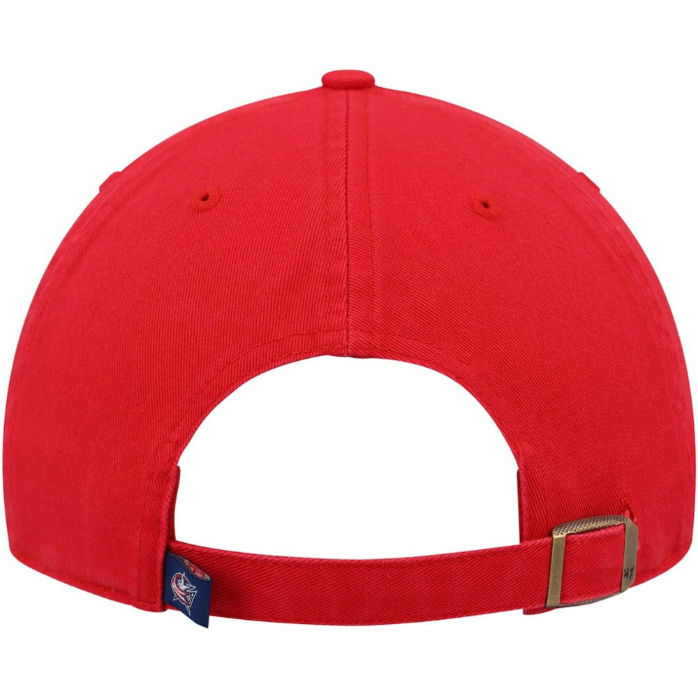 Columbus Blue Jackets '47 Team Clean Up Adjustable Hat - Red Hats