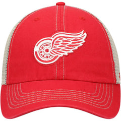 Detroit Red Wings '47 Trawler Clean Up Trucker Snapback Hat - Red Hats