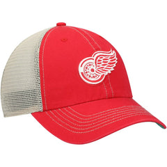 Detroit Red Wings '47 Trawler Clean Up Trucker Snapback Hat - Red Hats