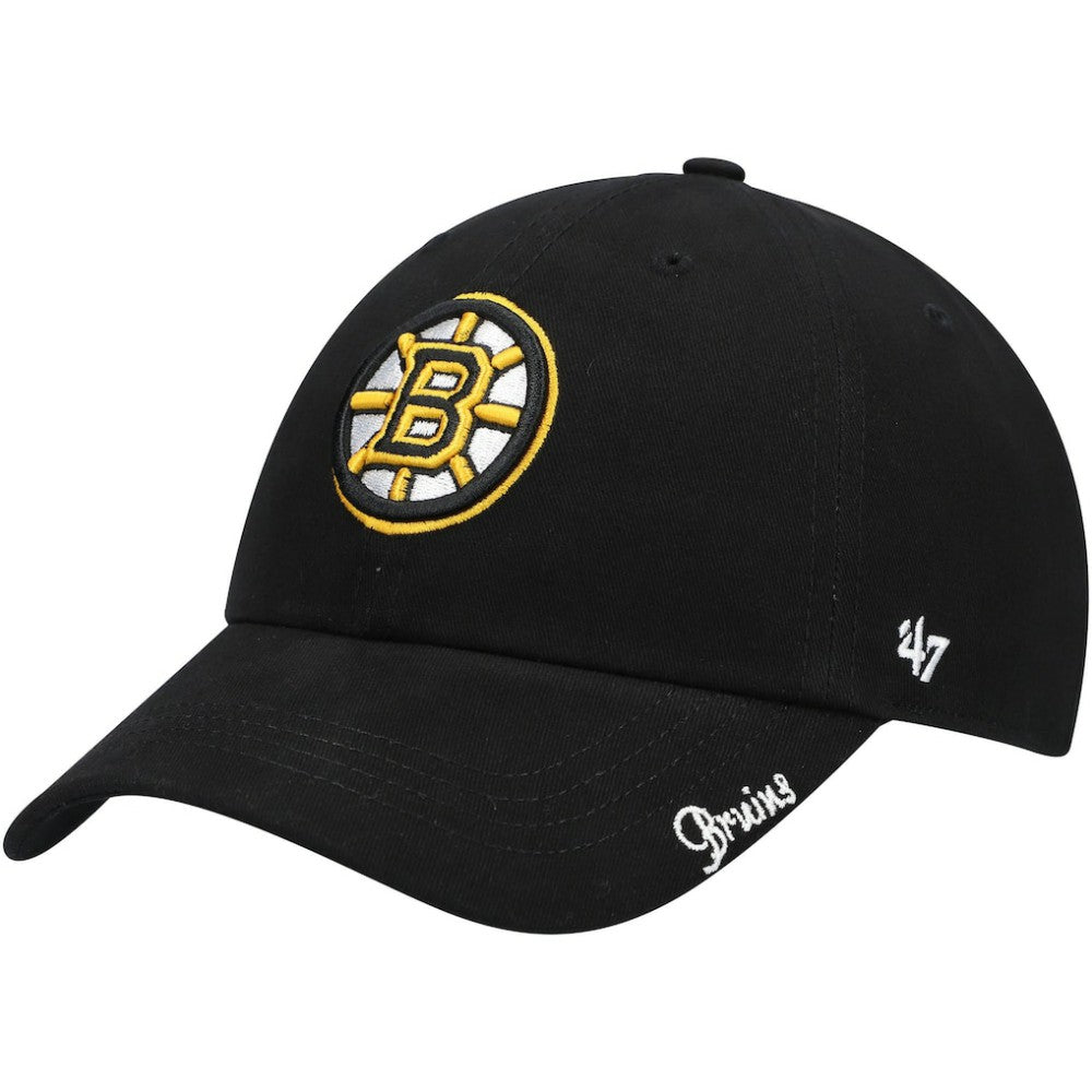 Boston Bruins '47 Women's Team Miata Clean Up Adjustable Hat - Black Hats